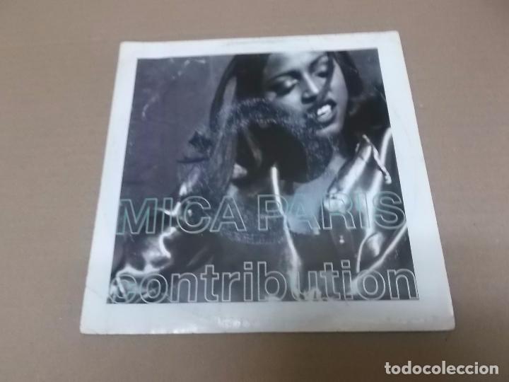 Discos de vinilo: MICA PARIS (SN) CONTRIBUTION A&Ntilde;O 1990 - Foto 1