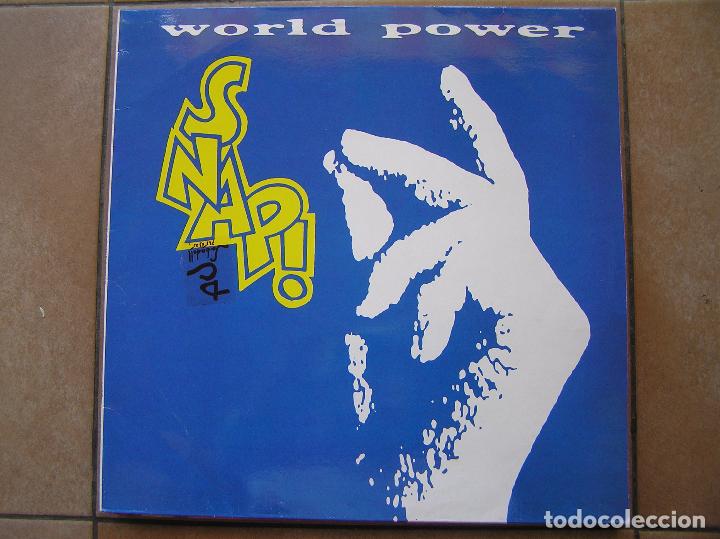 Discos de vinilo: Snap! &ndash; World Power - LOGIC RECORDS 1990 - LP - L - Foto 1