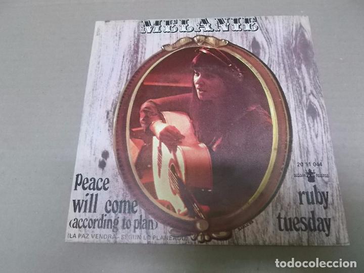 Discos de vinilo: MELANIE (SN) PEACE WILL COME A&Ntilde;O 1970 - Foto 1