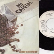 Discos de vinilo: TONY CAMARGO - MI CAFETAL / CABEZA HINCHADA SINGLE R@RO DE VINILO EDICION ESPAÑOLA LATIN SOUL JAZZ. Lote 94371150