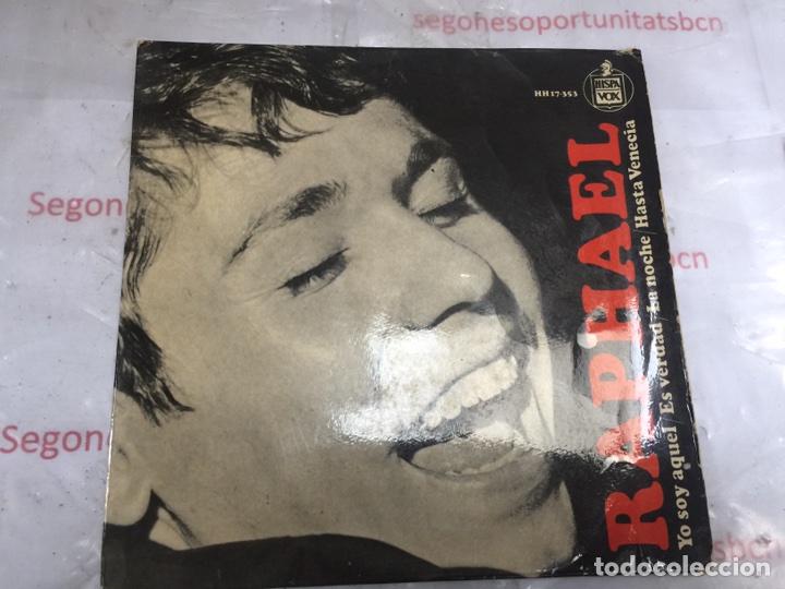Discos de vinilo: Raphael -Yo soy aquel - ep de 1966 - Foto 1