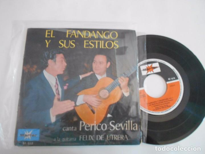 Discos de vinilo: PERICO SEVILLA-EP GENIOS DEL CANTE +3 - Foto 1