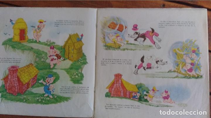 Discos de vinilo: walt disney presenta los tres cerditos - Foto 3