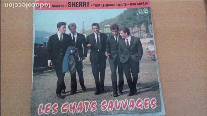 Discos de vinilo: LES CHATS SAUVAGES SHERRY EP - Foto 1