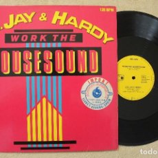 Discos de vinilo: J.M.JAY & HARDY WORK THE HOUSESOUND MAXI SINGLE VINILO MADE IN GERMANY 1987