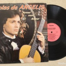 Discos de vinilo: NICOLAS DE ANGELIS AMOUR MON AMOUR LP VINILO MADE IN SPAIN 1982. Lote 94586711