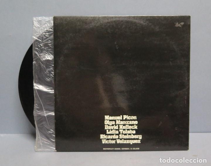 Discos de vinilo: LP. FULGOR Y MUERTE DE JOAQUIN MURIETA. PABLO NERUDA - Foto 3