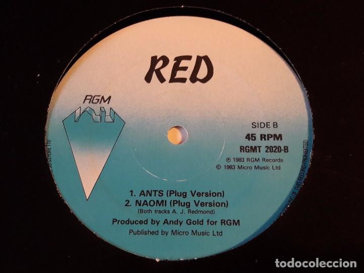 Discos de vinilo: Red - Naomi / Ants- 1983 - Foto 2