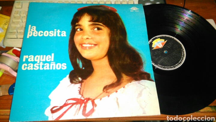Disques de vinyle: Raquel casta&ntilde;os lp la pecosita.venezuela 1964
