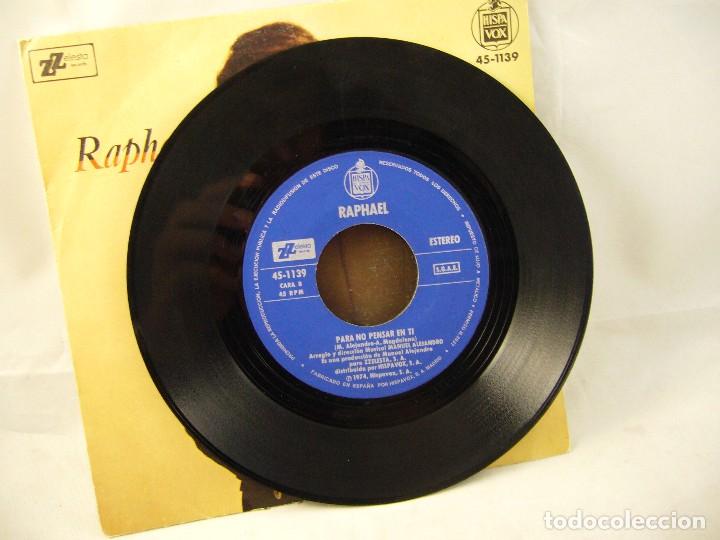 Discos de vinilo: RAPHAEL. AMOR M&Iacute;O. DISCO LP HISPAVOX 1974. - Foto 4