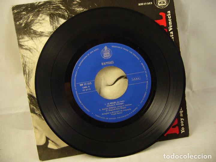 Discos de vinilo: RAPHAEL / YO SOY AQUEL (EUROVISION) + 3 (EP 1966) - Foto 2