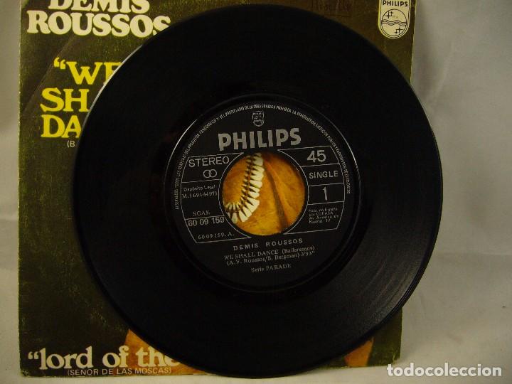 Discos de vinilo: DEMIS ROUSSOS - WE SHALL DANCE - BAILAREMOS - Foto 2