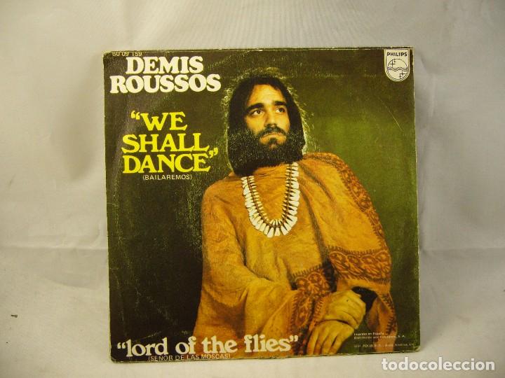 Discos de vinilo: DEMIS ROUSSOS - WE SHALL DANCE - BAILAREMOS - Foto 3