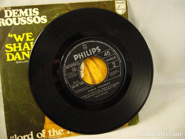 Discos de vinilo: DEMIS ROUSSOS - WE SHALL DANCE - BAILAREMOS - Foto 4