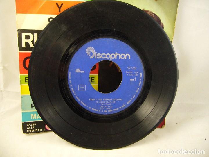 Discos de vinilo: PERET Y SUS RUMBAS GITANAS: EL LUNAR EN EL PI&Eacute; - Foto 3