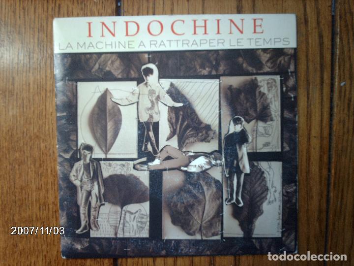 Discos de vinilo: indochine  -  la machine a rattraper le temps  -  un grand carnaval - Foto 1