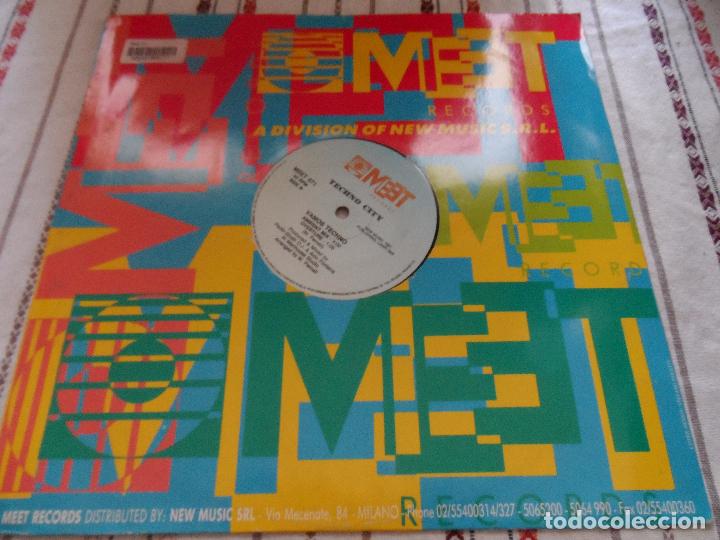 Discos de vinilo: TECHNO CITY VAMOS TECHNO - Foto 3