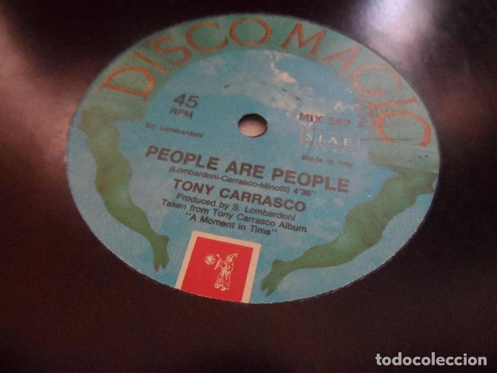 Discos de vinilo: TONY CARRASCO PEOPLE ARE PEOPLE - Foto 2
