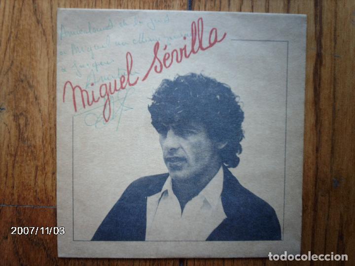 Discos de vinilo: miguel sevilla  -  tendres ou cruelles  +  si tu voulais