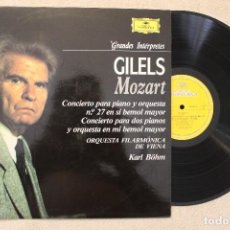 Discos de vinilo: GILELS MOZART KARL BÖHM LP VINILO MADE IN SPAIN 1990