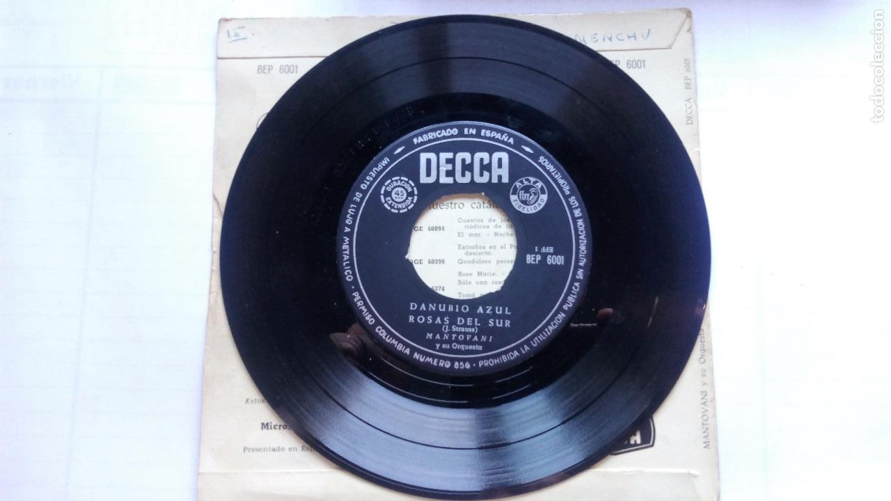 Discos de vinilo: MANTOVANI - EL DANUBIO AZUL - Foto 3