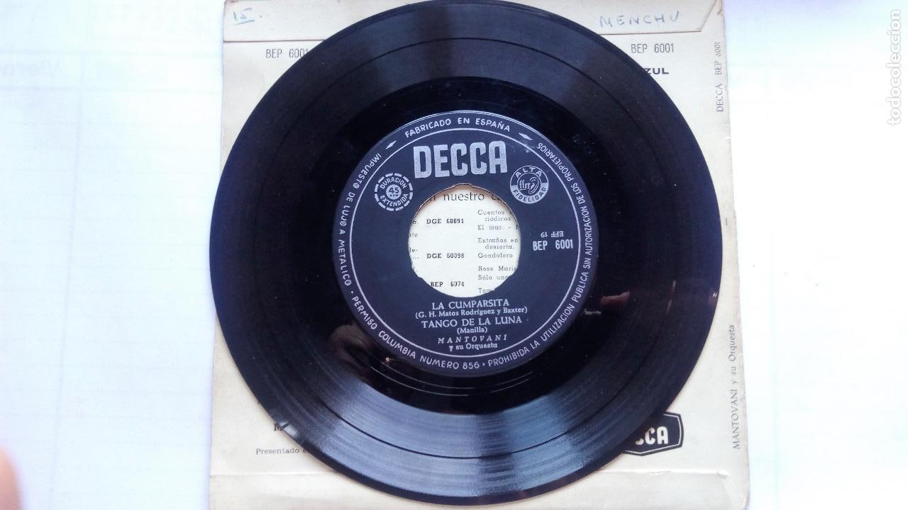 Discos de vinilo: MANTOVANI - EL DANUBIO AZUL - Foto 4
