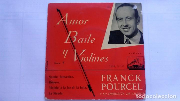 Discos de vinilo: FRANCK POURCEL - AMOR BAILE Y VIOLINES - Foto 1