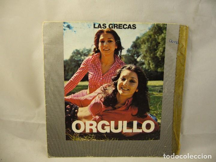Discos de vinilo: SINGLE DE LAS GRECAS: ORGULLO - A&Ntilde;O 1974 - Foto 1