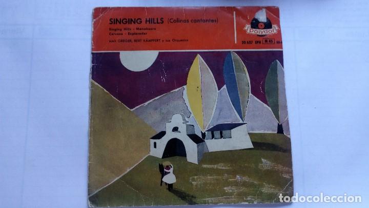 Discos de vinilo: MAX GREGER Y SU ORQUESTA - SINGING HILLS, POLYDOR - Foto 1