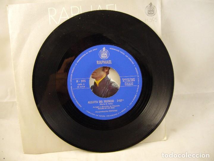 Discos de vinilo: raphael aleluya el silencio los pelegrinitos - Foto 3