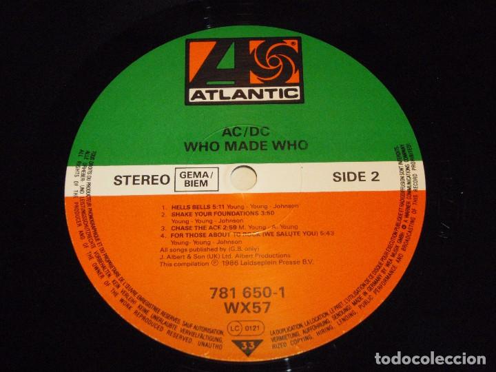 Ac Dc Who Made Who Europe 1986 Atlantic Comprar Discos Lp Vinilos De Musica Heavy Metal En Todocoleccion