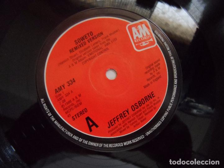 Discos de vinilo: JEFFREY OSBORNE SOWETO - Foto 2