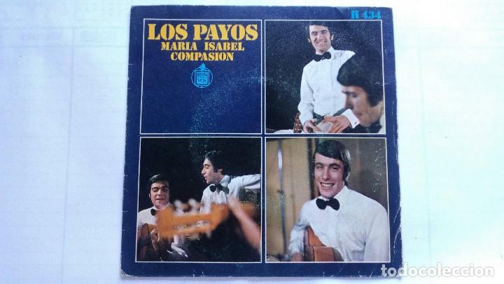 Discos de vinilo: LOS PAYOS - MARIA ISABEL, HISPAVOX 1969 - Foto 1