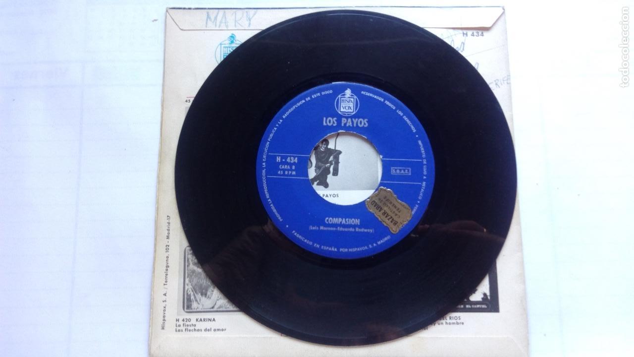 Discos de vinilo: LOS PAYOS - MARIA ISABEL, HISPAVOX 1969 - Foto 3