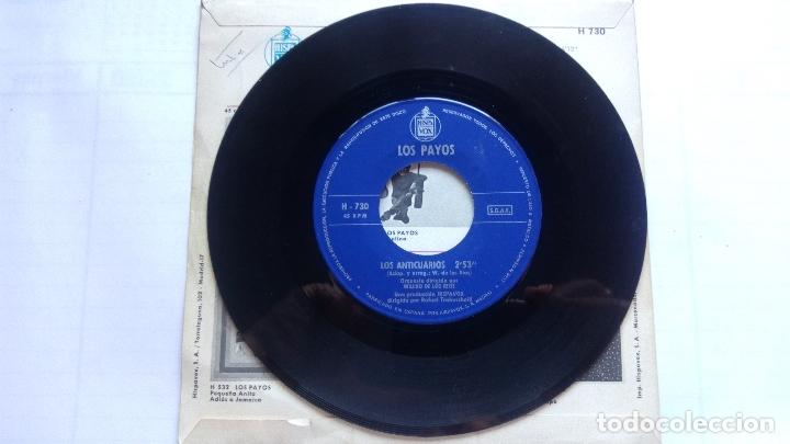 Discos de vinilo: LOS PAYOS - LA PAZ, EL CIELO Y LAS ESTRELLAS, HISPAVOX - Foto 3