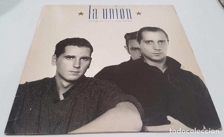 Discos de vinilo: VINILO LP , LA UNION , VIVIR AL ESTE DEL EDEN - Foto 1