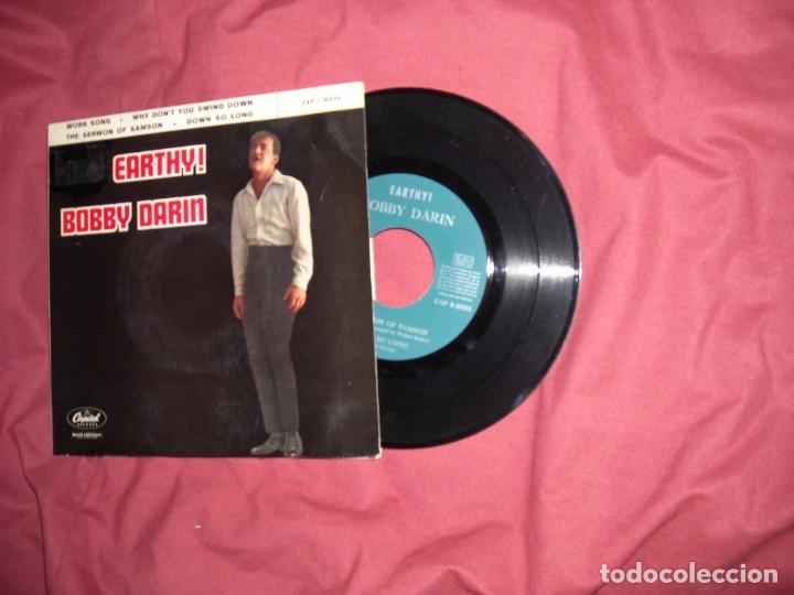 Discos de vinilo: BOBBY DARIN / EP EARTHY! / ODEON ESP 1963 - Foto 1