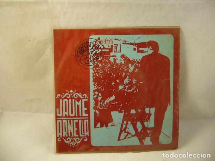 Discos de vinilo: EP JAUME ARNELLA : UN HOME MOR EN MI - Foto 1