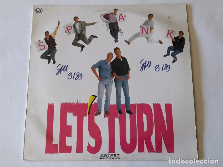 Discos de vinilo: Spank - Lets Turn - 1989 - Foto 1