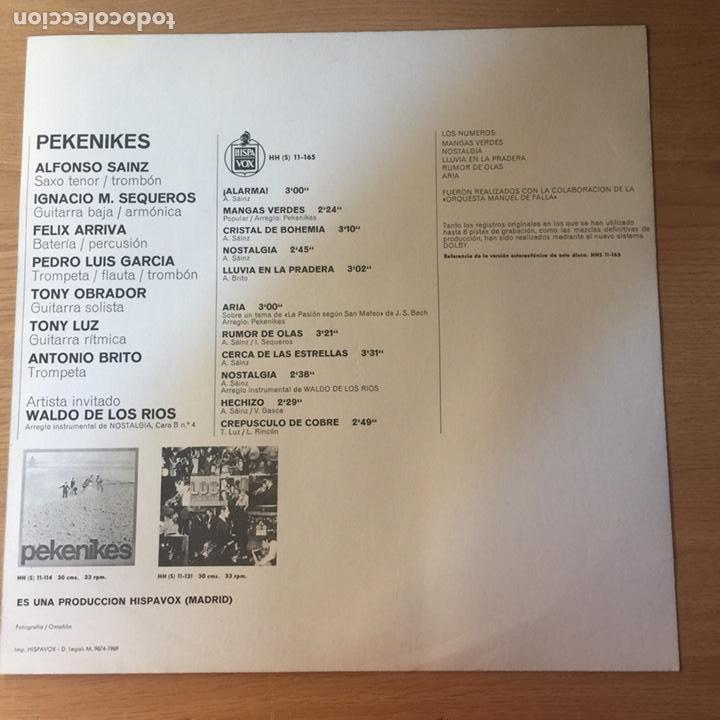 Discos de vinilo: LOS PEKENIKES. ALARMA. HISPAVOX. A&Ntilde;O 1969. - Foto 6