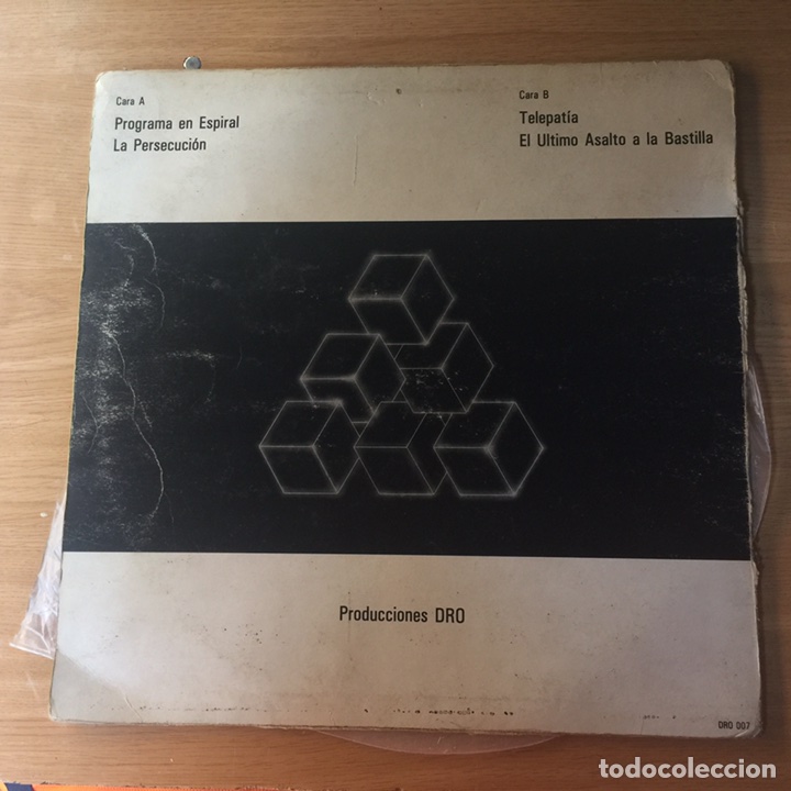 Discos de vinilo: AVIADOR DRO. PROGRAMA EN ESPIRAL. MAXI SINGLE. A&Ntilde;O 1982. - Foto 2