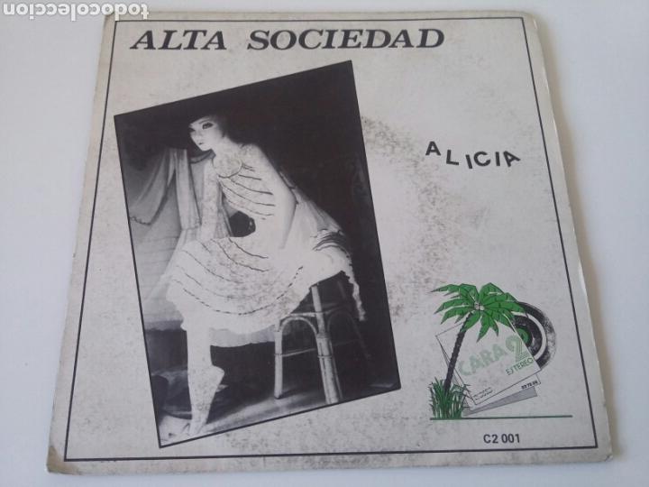 Vinyl records: SINGLE - ALTA SOCIEDAD alicia/ el domingo/ siempre lo haces tarde/ tu - TDKDS6
