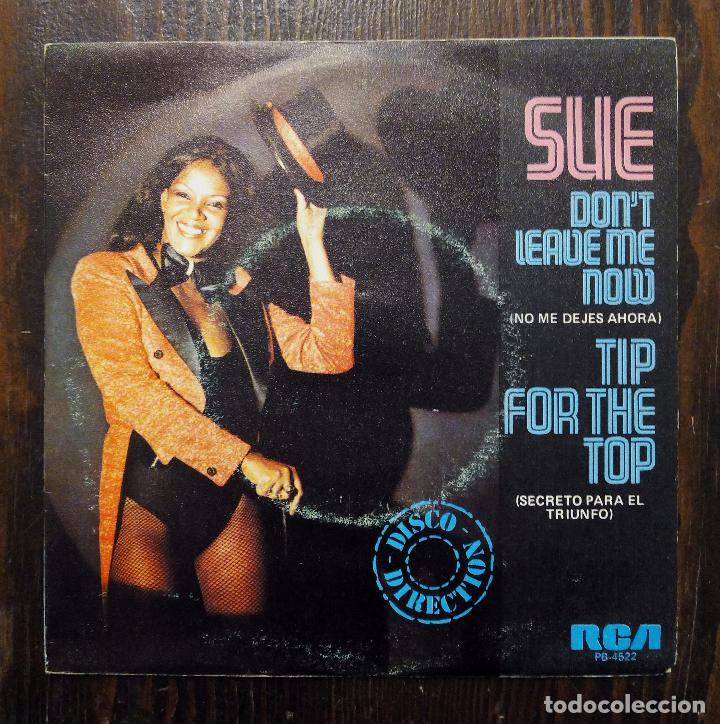 Discos de vinilo: SINGLE SUE - DONT LEAVE ME NOW - RCA 1980. - Foto 1