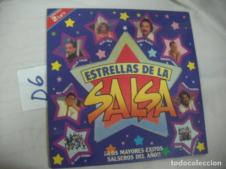 Discos de vinilo: ANTIGUO DISCO LP VINILO - ESTRELLAS DE LA SALSA - Foto 1