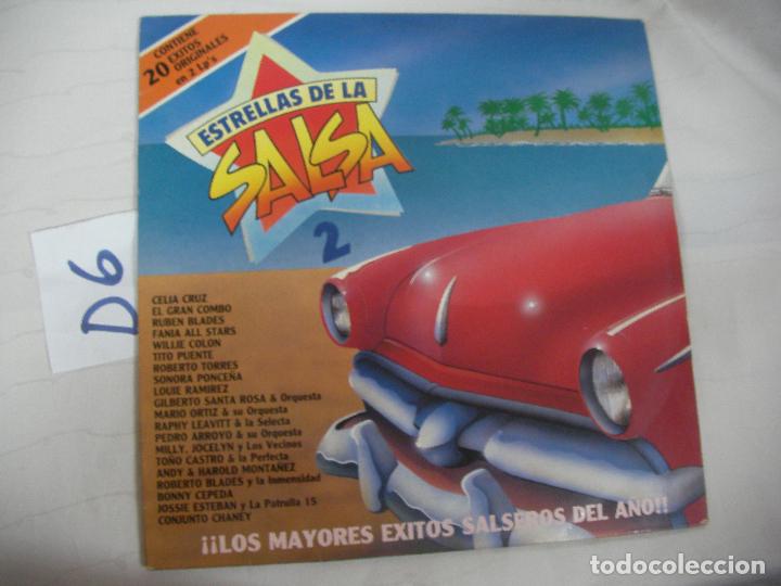 Discos de vinilo: ANTIGUO DISCO LP VINILO - ESTRELLAS DE LA SALSA - Foto 1
