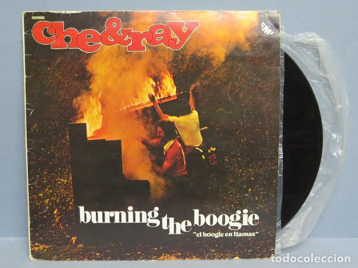 Discos de vinilo: LP. BURNING THE BOOGIE. CHE & RAY - Foto 1