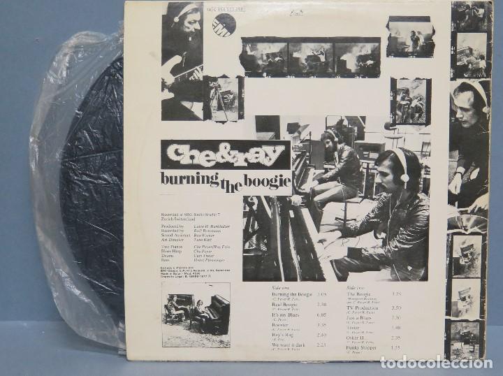 Discos de vinilo: LP. BURNING THE BOOGIE. CHE & RAY - Foto 2