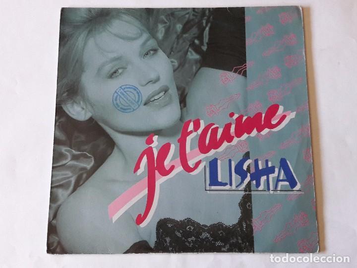 Discos de vinilo: Lisha - Je Taime - 1991 - Foto 1