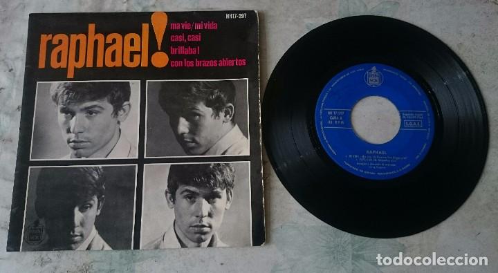 Discos de vinilo: Raphael: Ma vie, mi vida + 3 (Hispavox 1964) - Foto 1