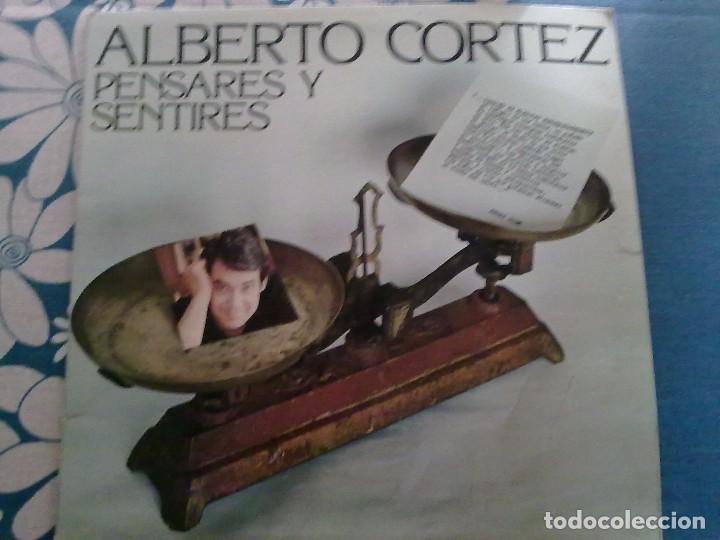 Discos de vinilo: ALBERTO CORTES-PENSARES Y SENTIRES - Foto 1